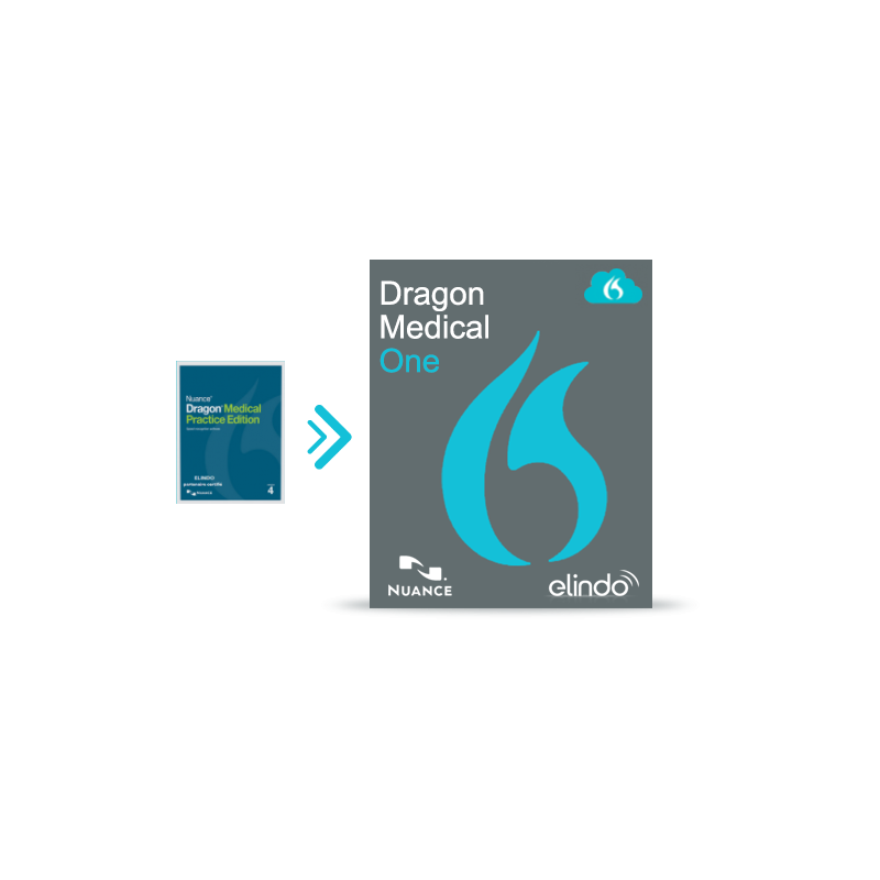 Mise à jour Dragon Medical DMPE 3/4 vers Dragon Medical One DMO