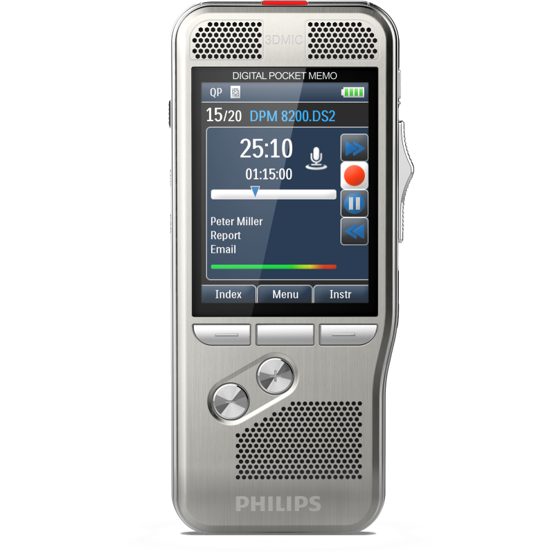 Enregistreur vocal Philips PocketMemo DPM8200