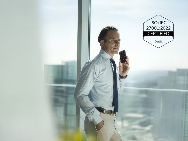 Philips SpeechLive officiellement certifié ISO 27001